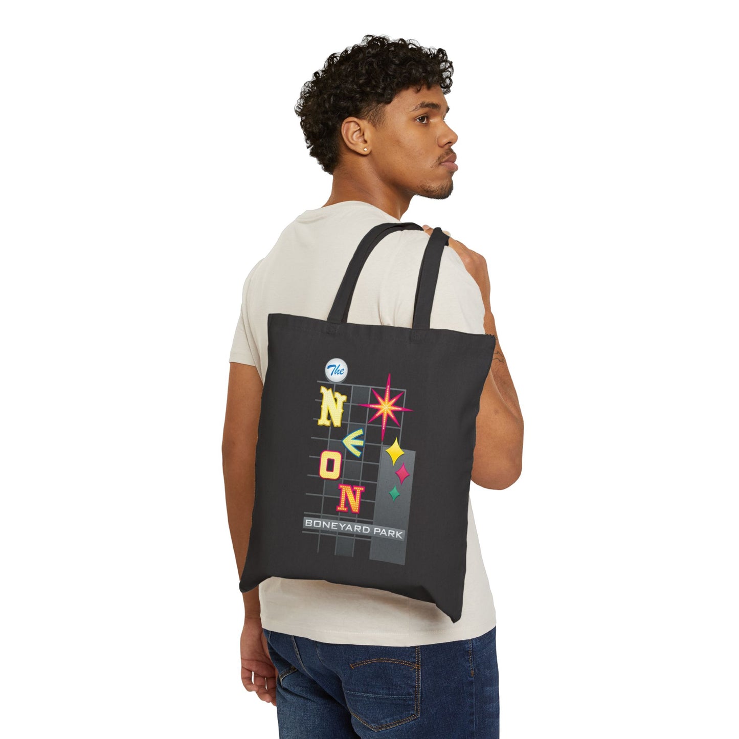 Boneyard Park Cotton Canvas Tote Bag