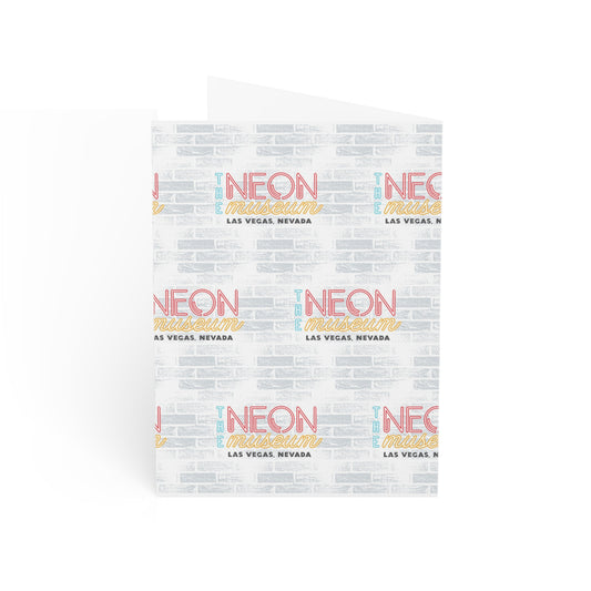 Neon Museum Brick Wall Greeting Card (1 pc)