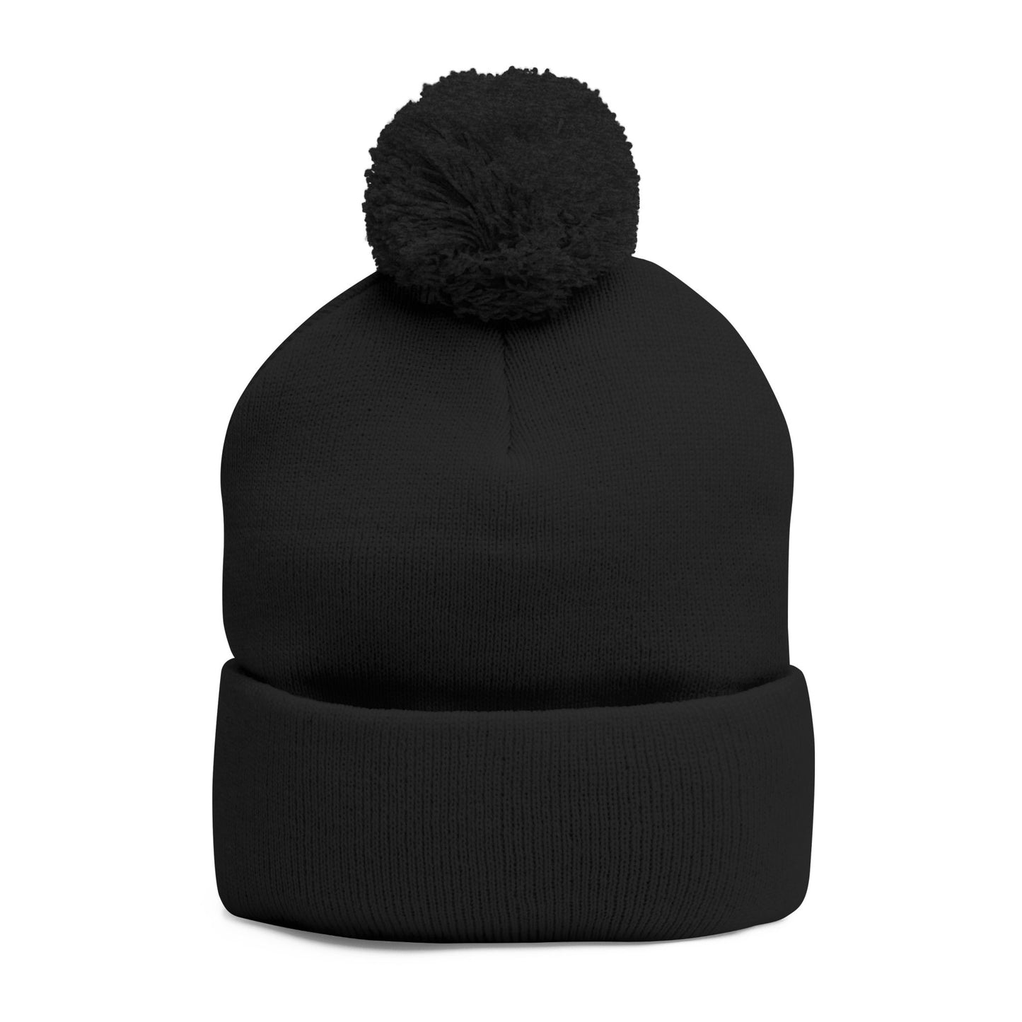 Duck Duck Shed Pom-Pom Knit Cap (Embroidery)