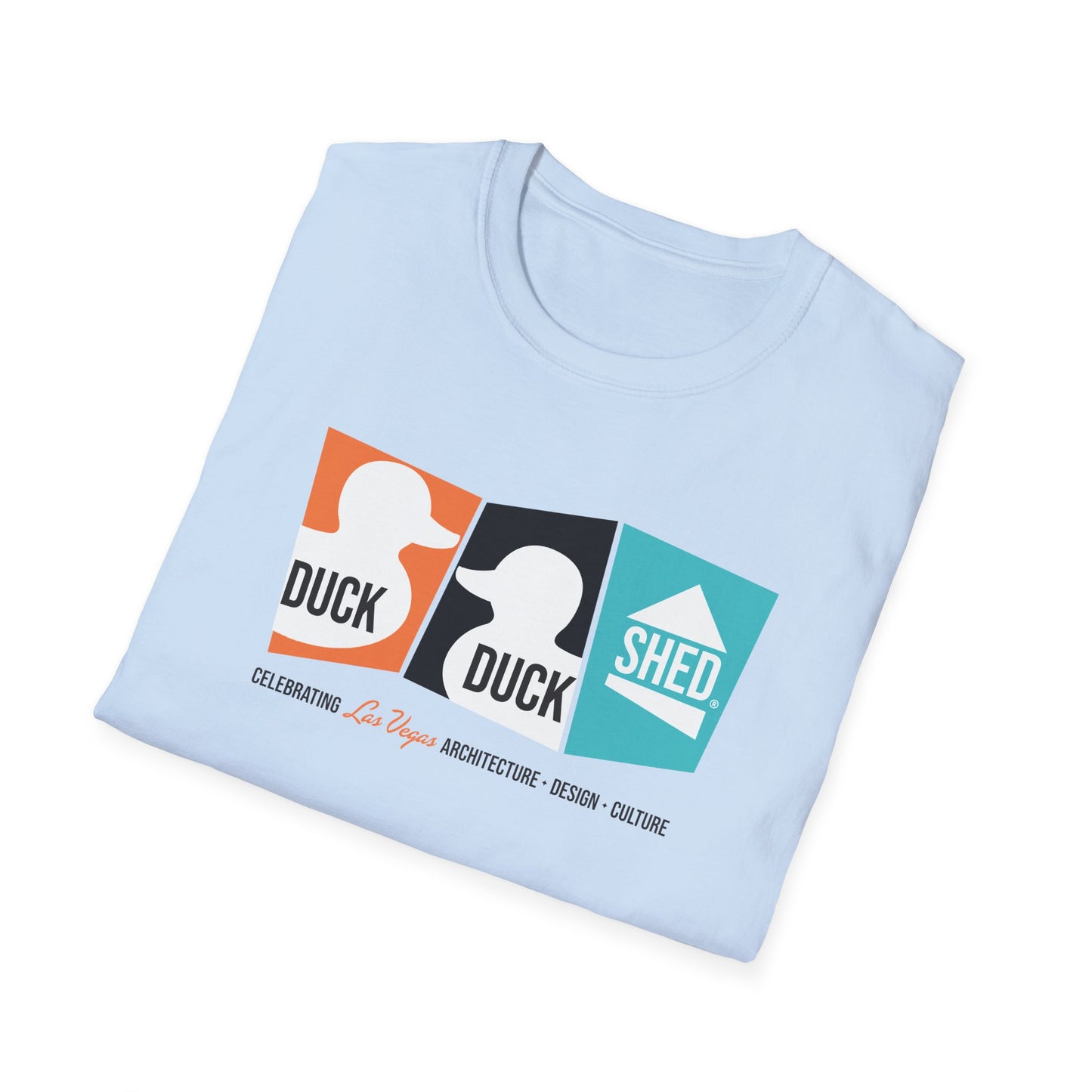 Duck Duck Shed Unisex Softstyle T-Shirt