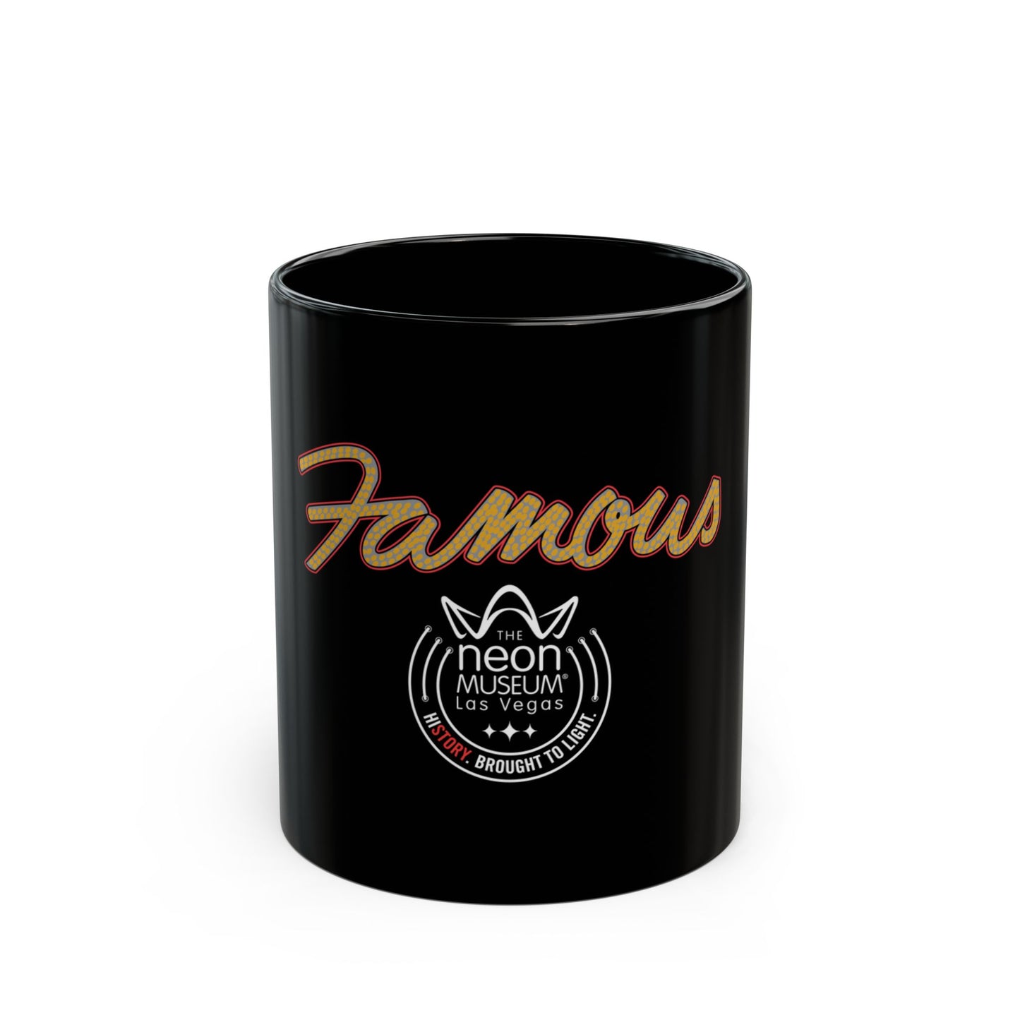 Neon Museum Famous Black Mug (11oz)