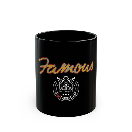 Neon Museum Famous Black Mug (11oz)