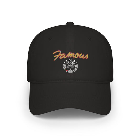 Neon Museum Famous Low Profile Baseball Cap