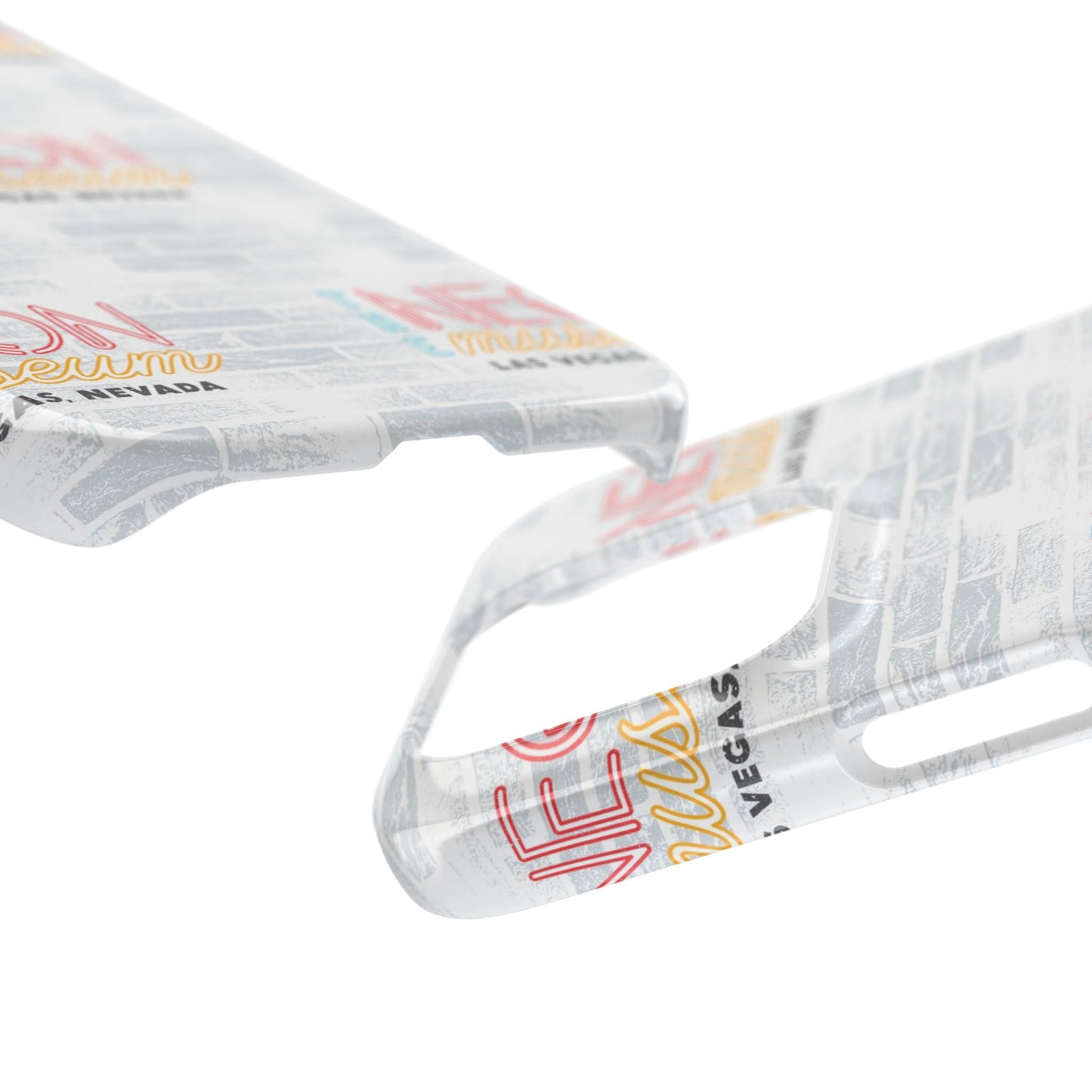 Neon Museum Brick Wall Slim Cases for iPhone