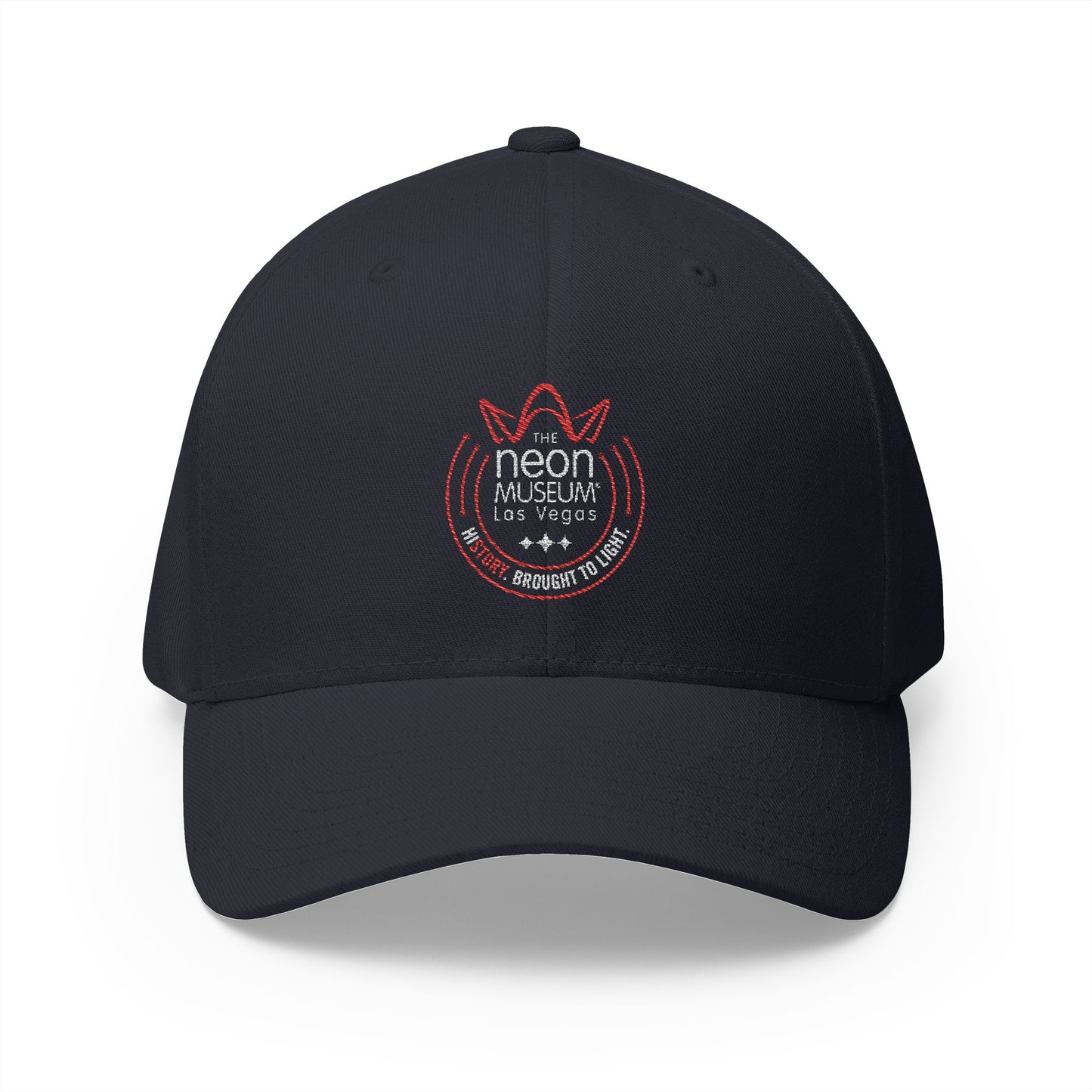 Neon Museum Closed-Back Structured Cap (Embroidery)