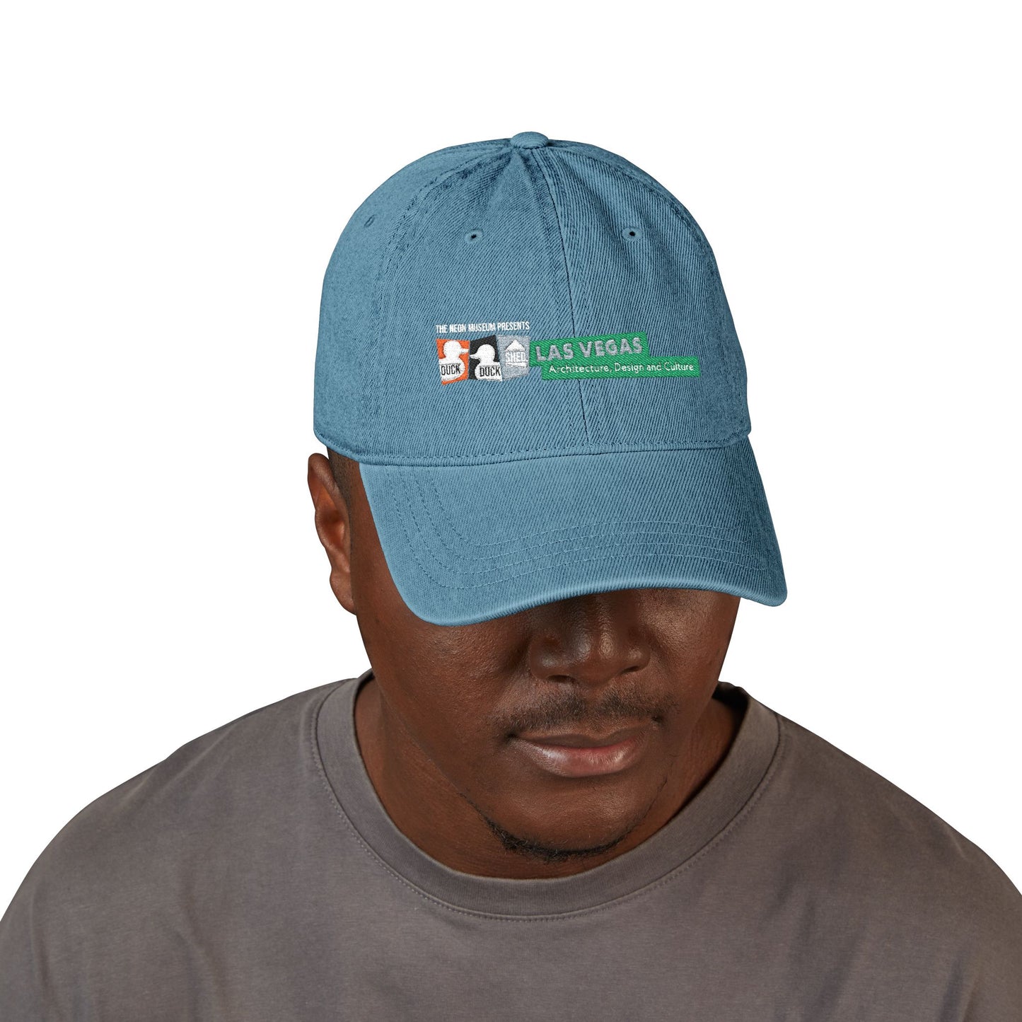 Duck Duck Shed Denim Hat (Embroidery)
