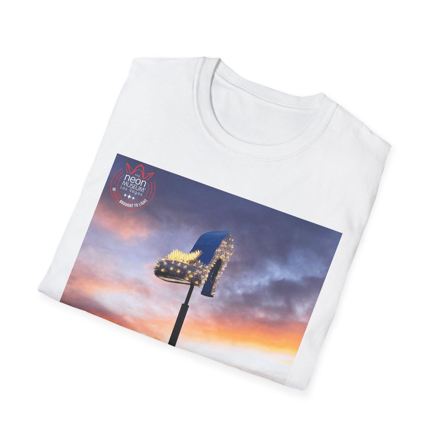 Silver Slipper Unisex Softstyle T-Shirt