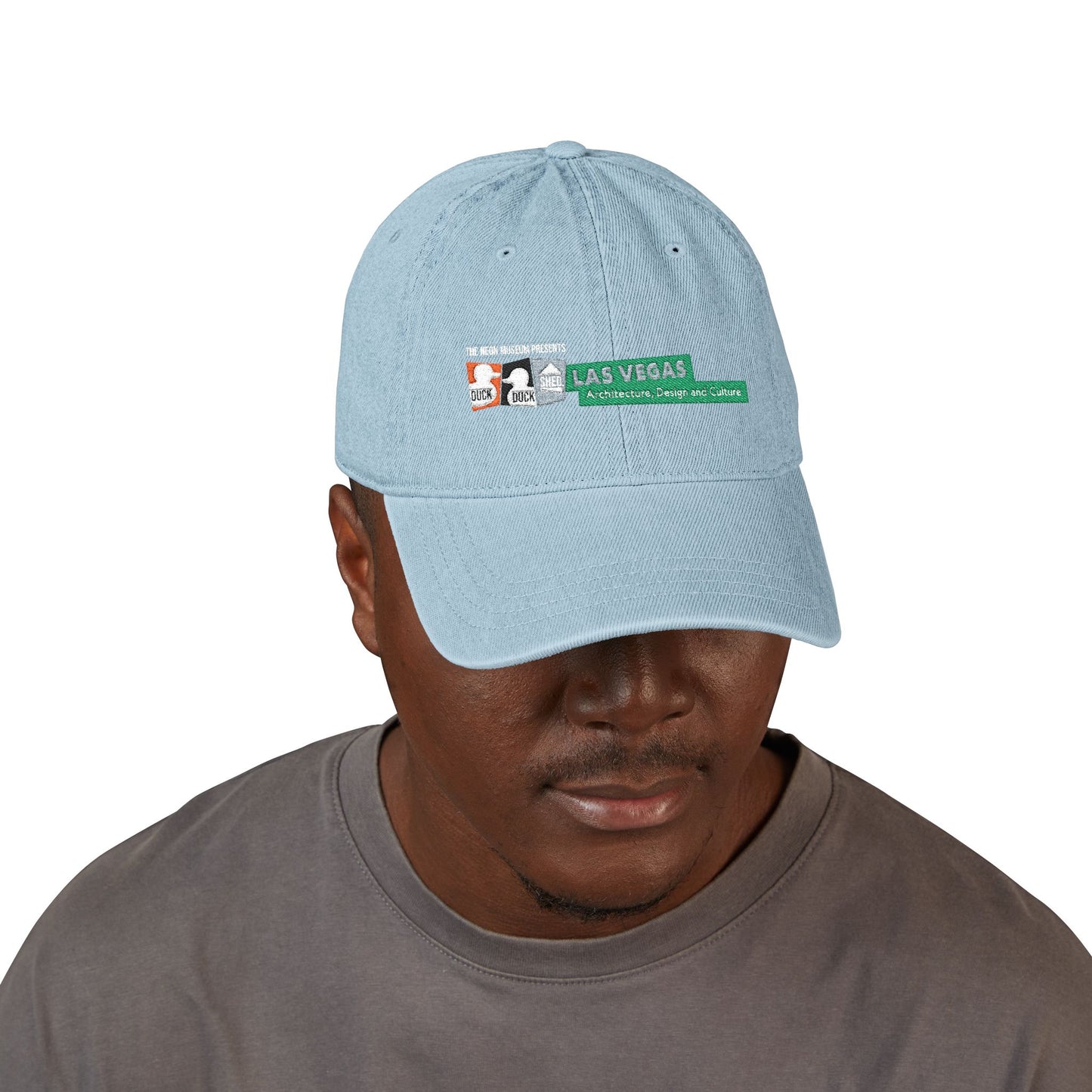 Duck Duck Shed Denim Hat (Embroidery)