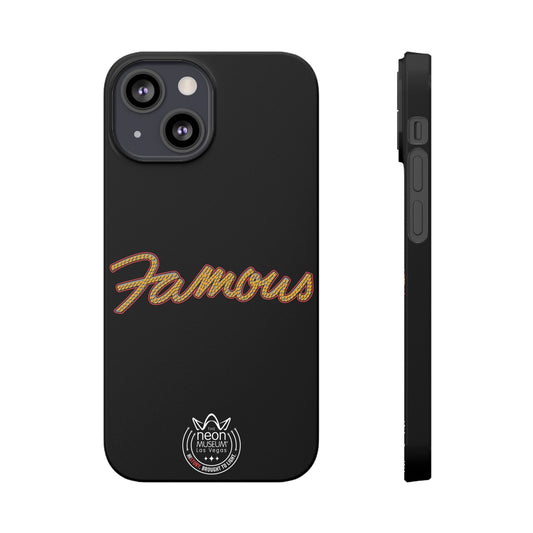 Neon Museum Famous Slim Cases for iPhone
