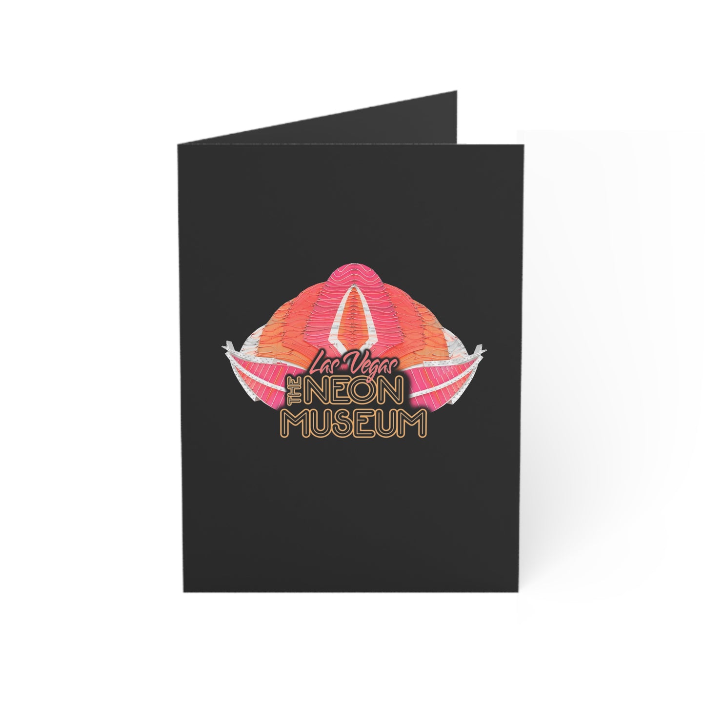 Neon Museum Flamingo Greeting Card (1 pc)