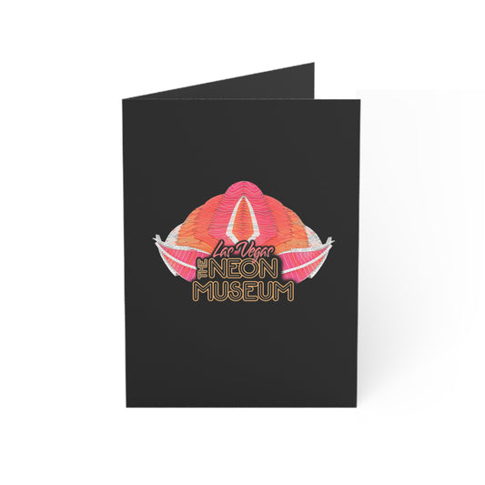 Neon Museum Flamingo Greeting Card (1 pc)