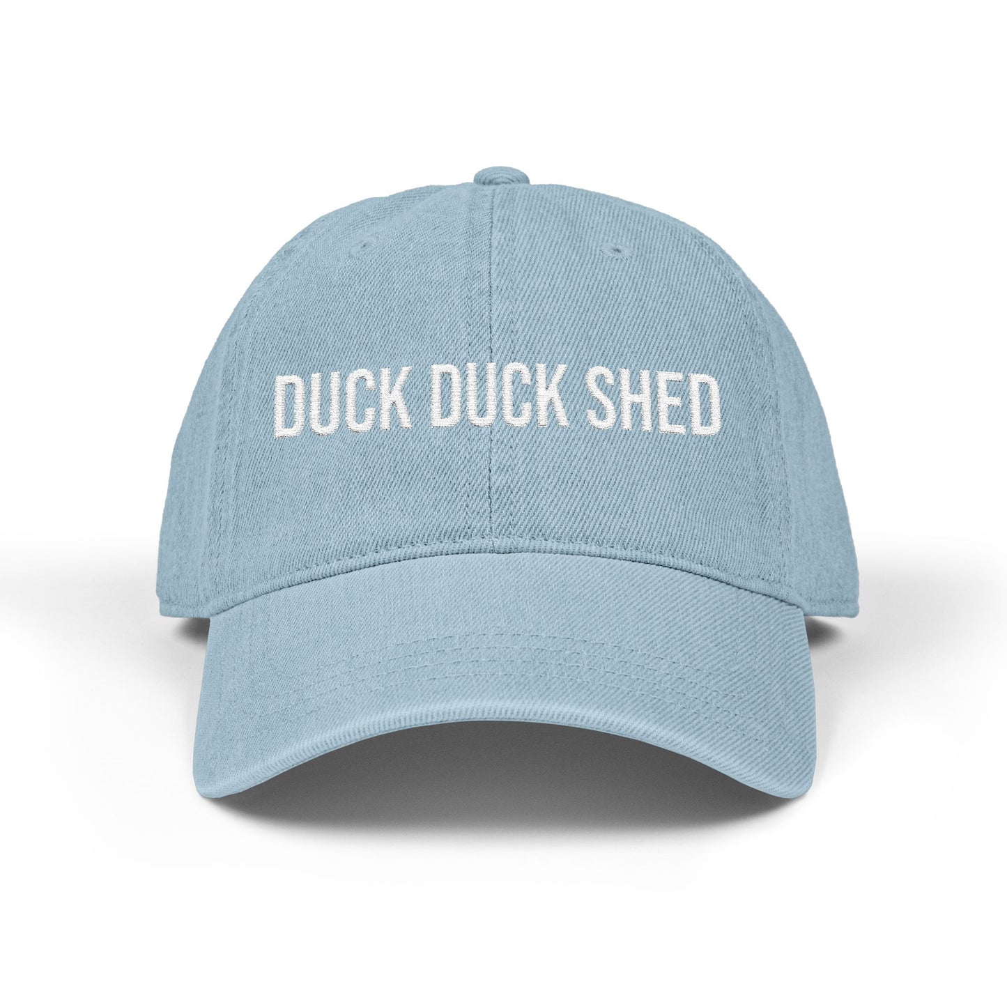 Duck Duck Shed Denim Hat (Embroidery)