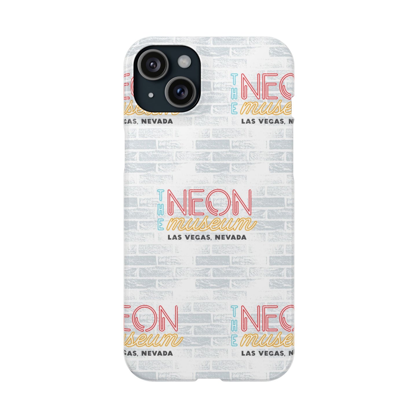Neon Museum Brick Wall Slim Cases for iPhone