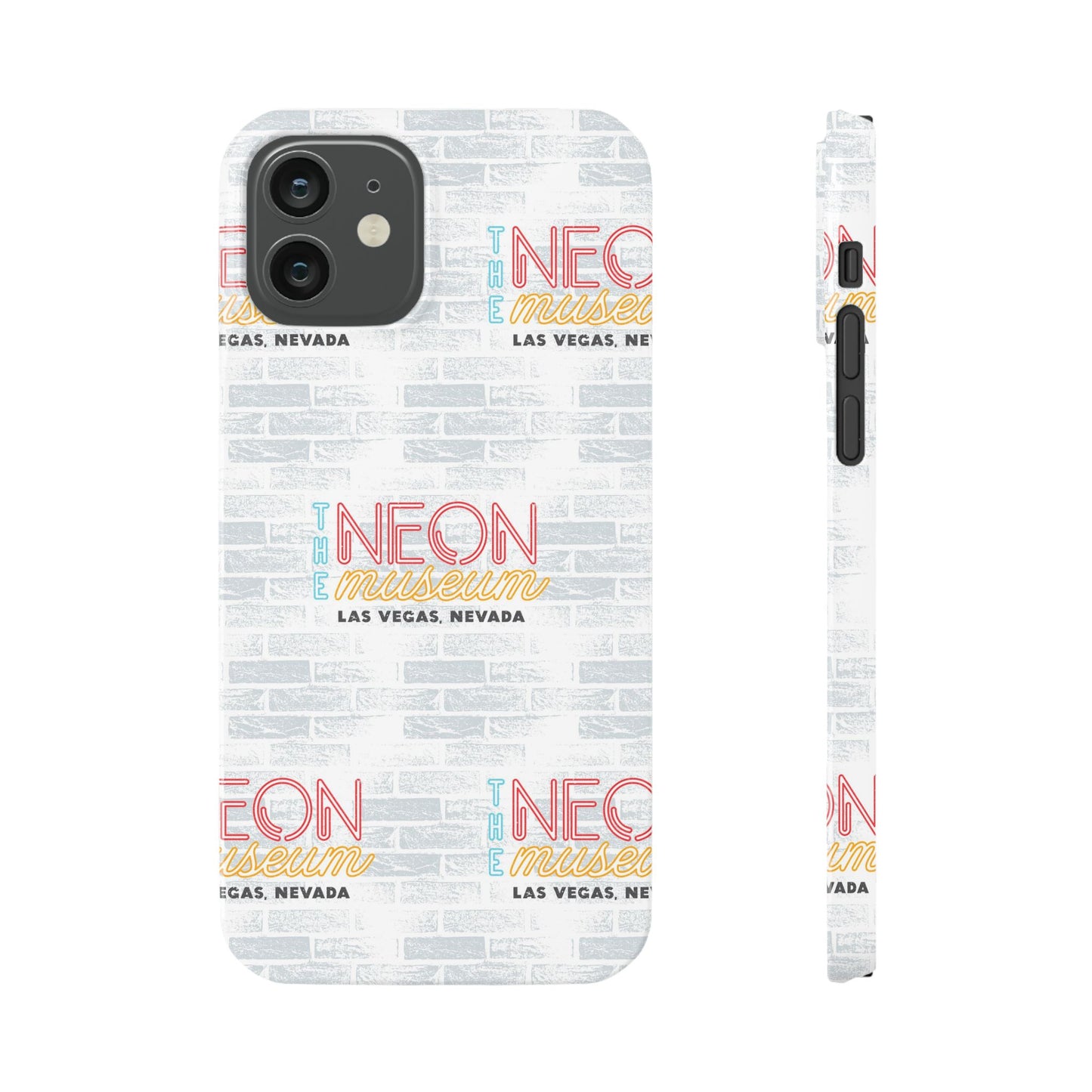 Neon Museum Brick Wall Slim Cases for iPhone
