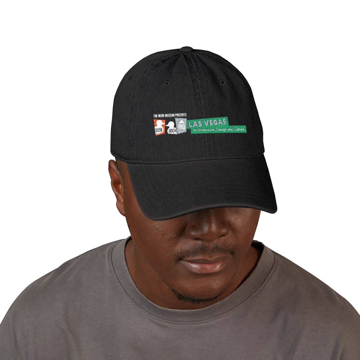 Duck Duck Shed Denim Hat (Embroidery)