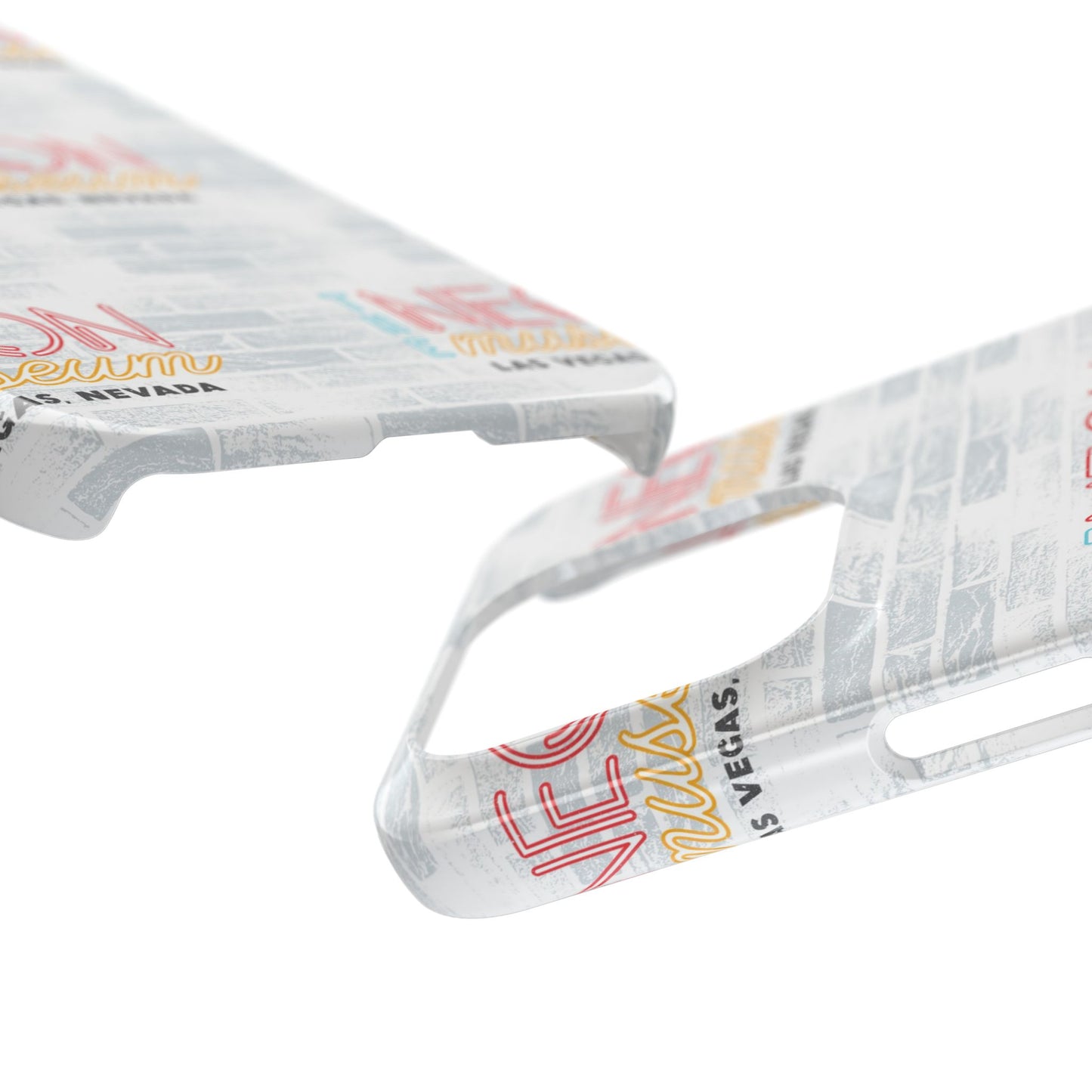 Neon Museum Brick Wall Slim Cases for iPhone