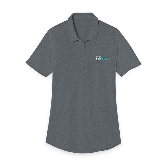 Duck Duck Shed Ladies Fine Pique Blend Polo