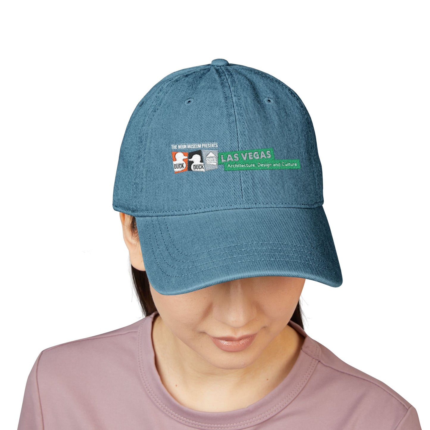 Duck Duck Shed Denim Hat (Embroidery)