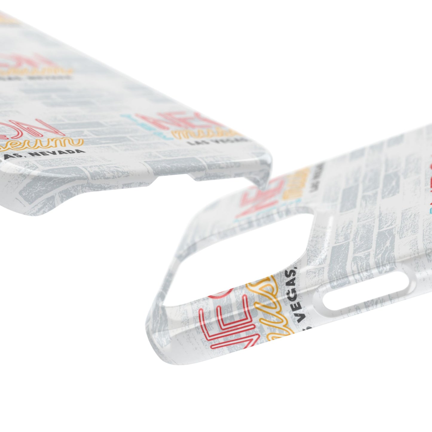 Neon Museum Brick Wall Slim Cases for iPhone