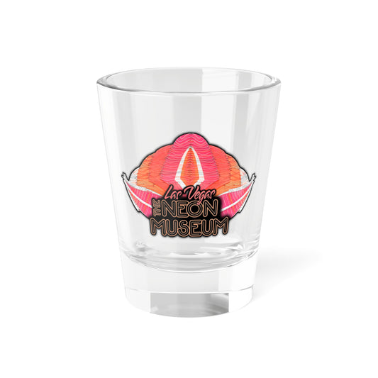 Neon Museum Flamingo Shot Glass, 1.5oz