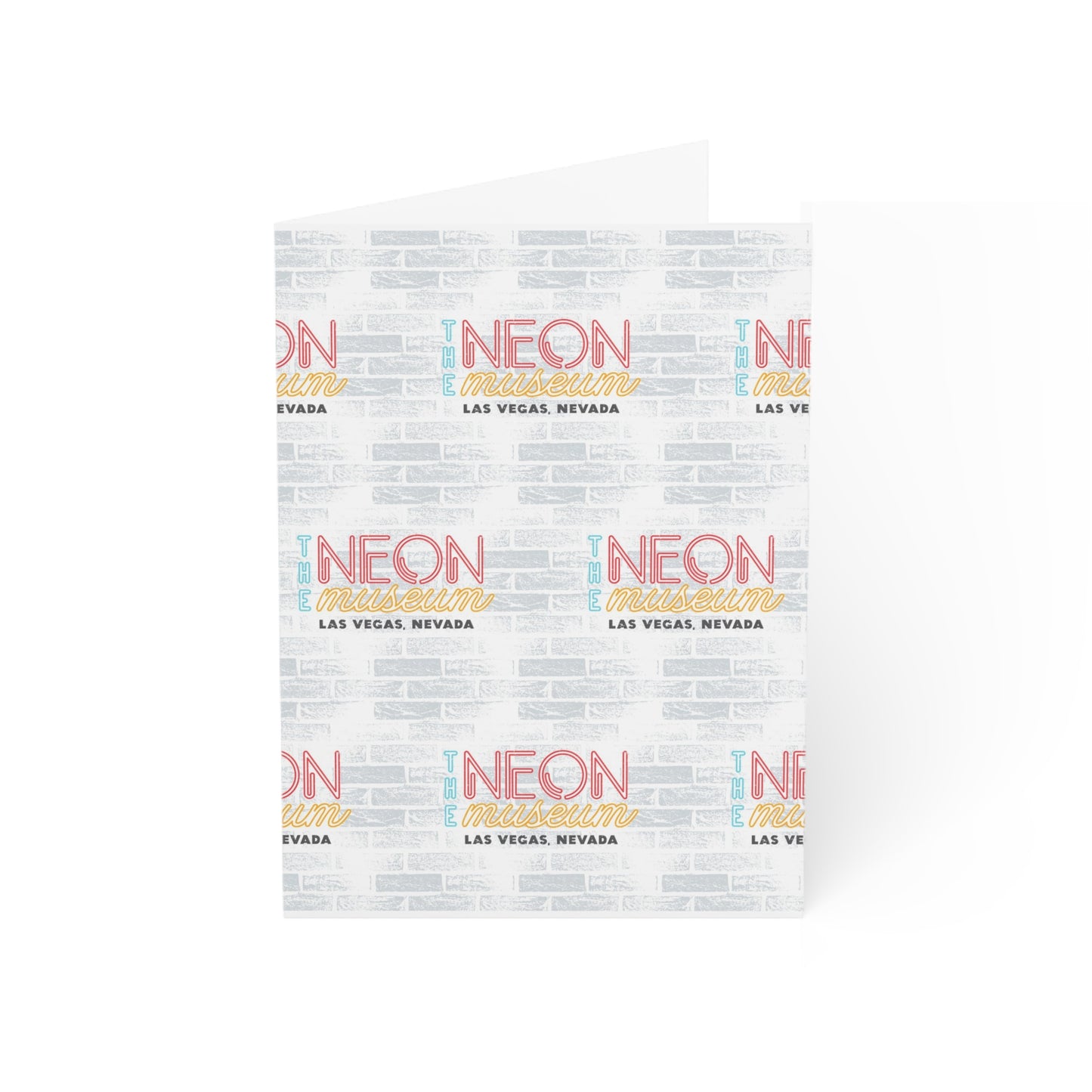 Neon Museum Brick Wall Greeting Card (1 pc)