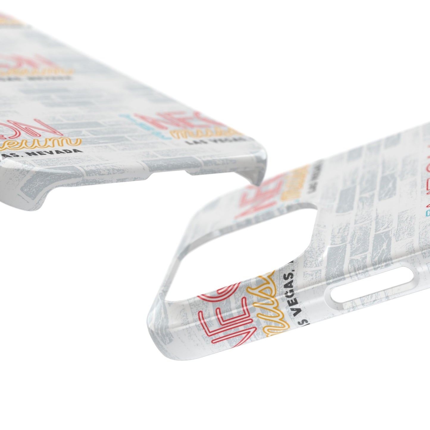 Neon Museum Brick Wall Slim Cases for iPhone