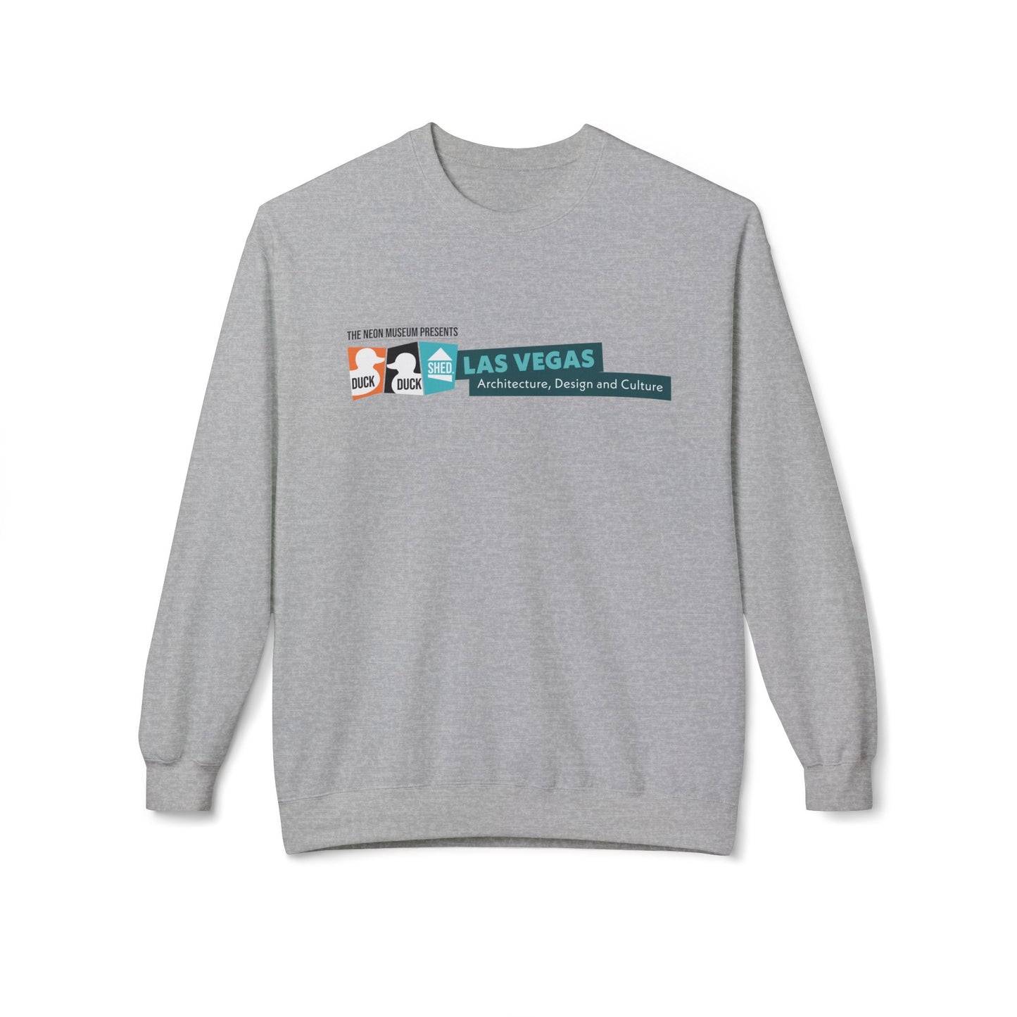 Duck Duck Shed Unisex Midweight Softstyle Fleece Crewneck Sweatshirt