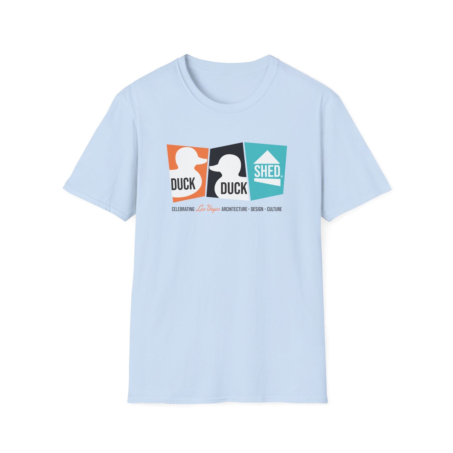 Duck Duck Shed Unisex Softstyle T-Shirt