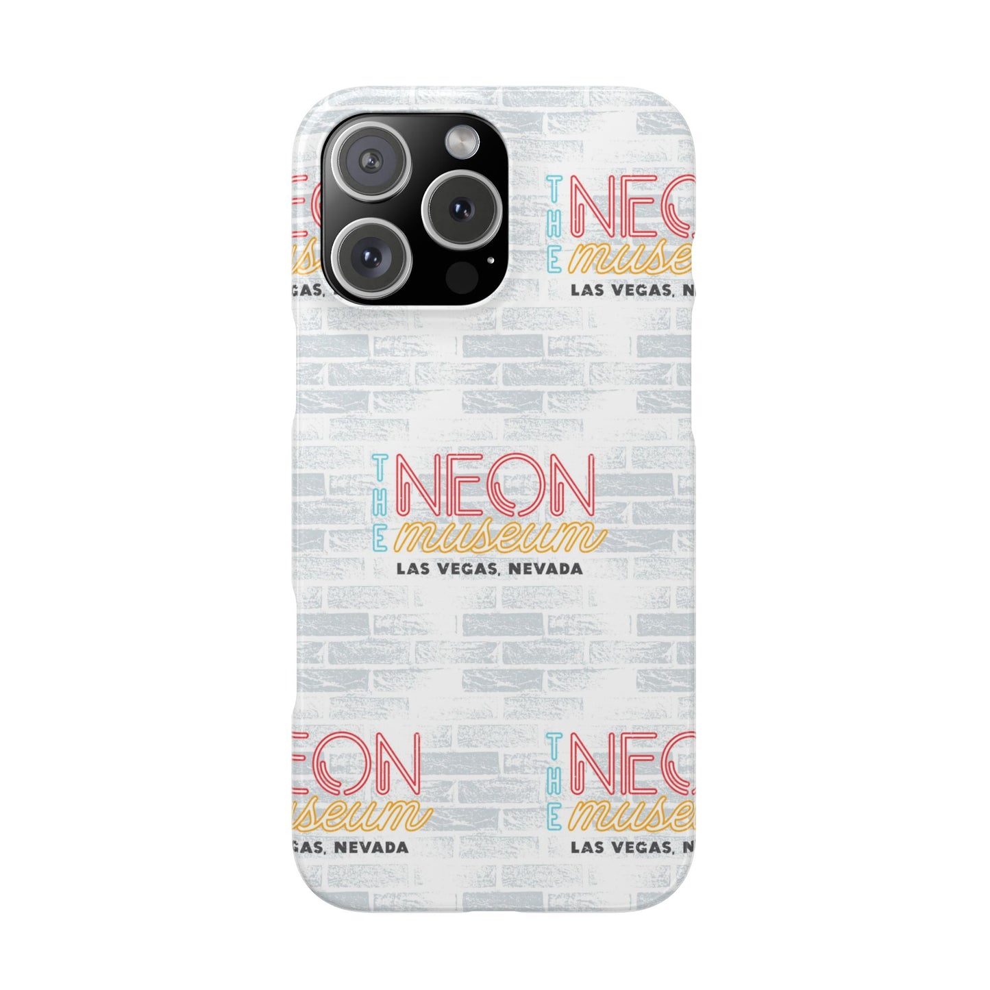 Neon Museum Brick Wall Slim Cases for iPhone
