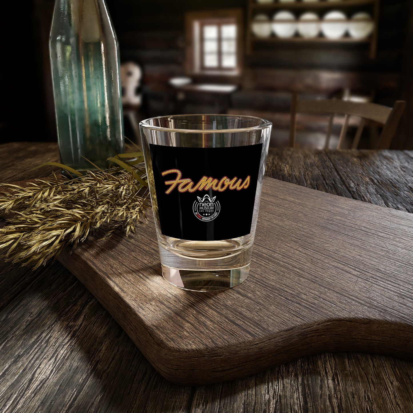 Neon Museum Famous Shot Glass, 1.5oz
