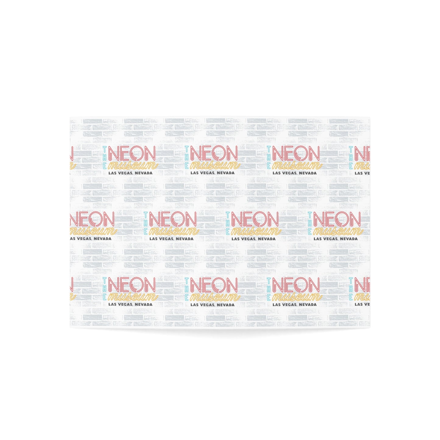 Neon Museum Brick Wall Greeting Card (1 pc)
