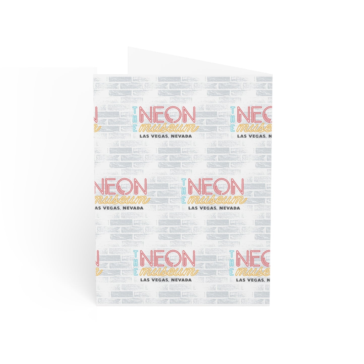 Neon Museum Brick Wall Greeting Card (1 pc)