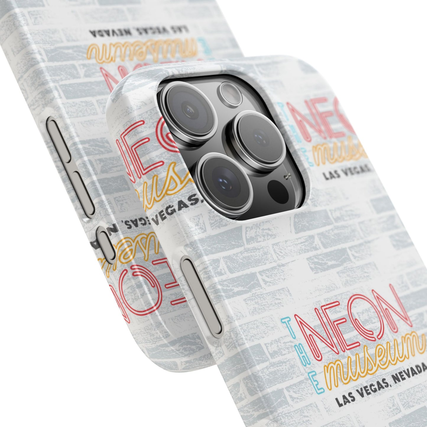 Neon Museum Brick Wall Slim Cases for iPhone