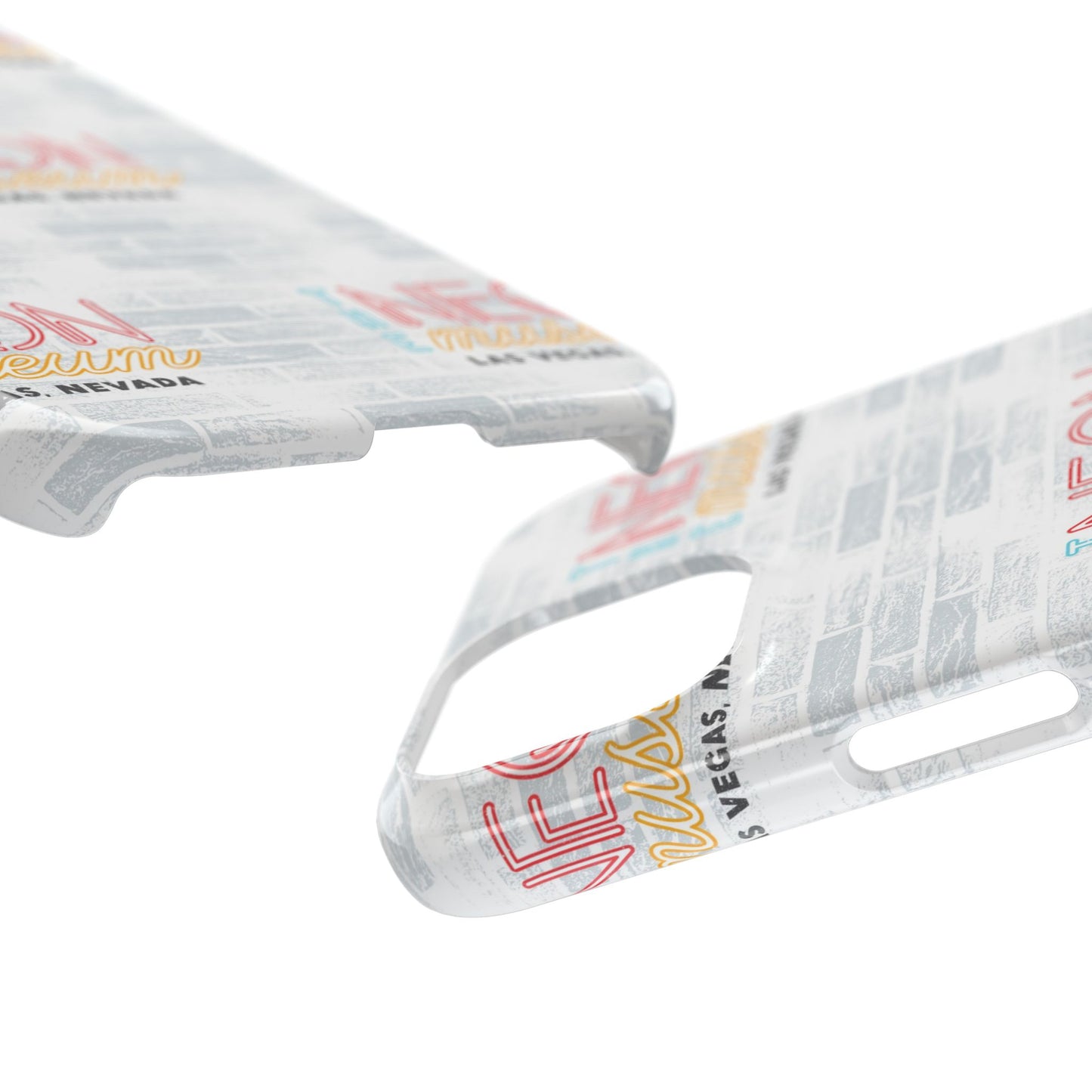 Neon Museum Brick Wall Slim Cases for iPhone