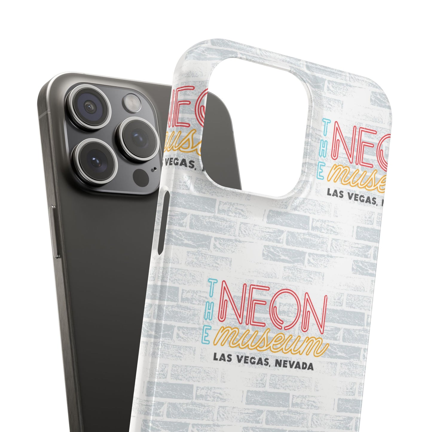 Neon Museum Brick Wall Slim Cases for iPhone