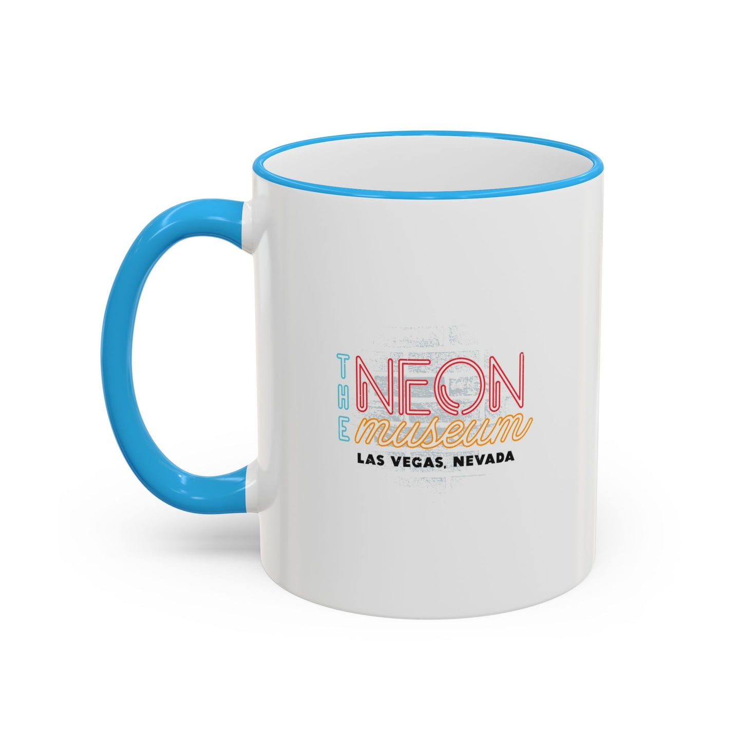 Neon Museum Brick Wall Accent Rim & Handle Mug (11oz)
