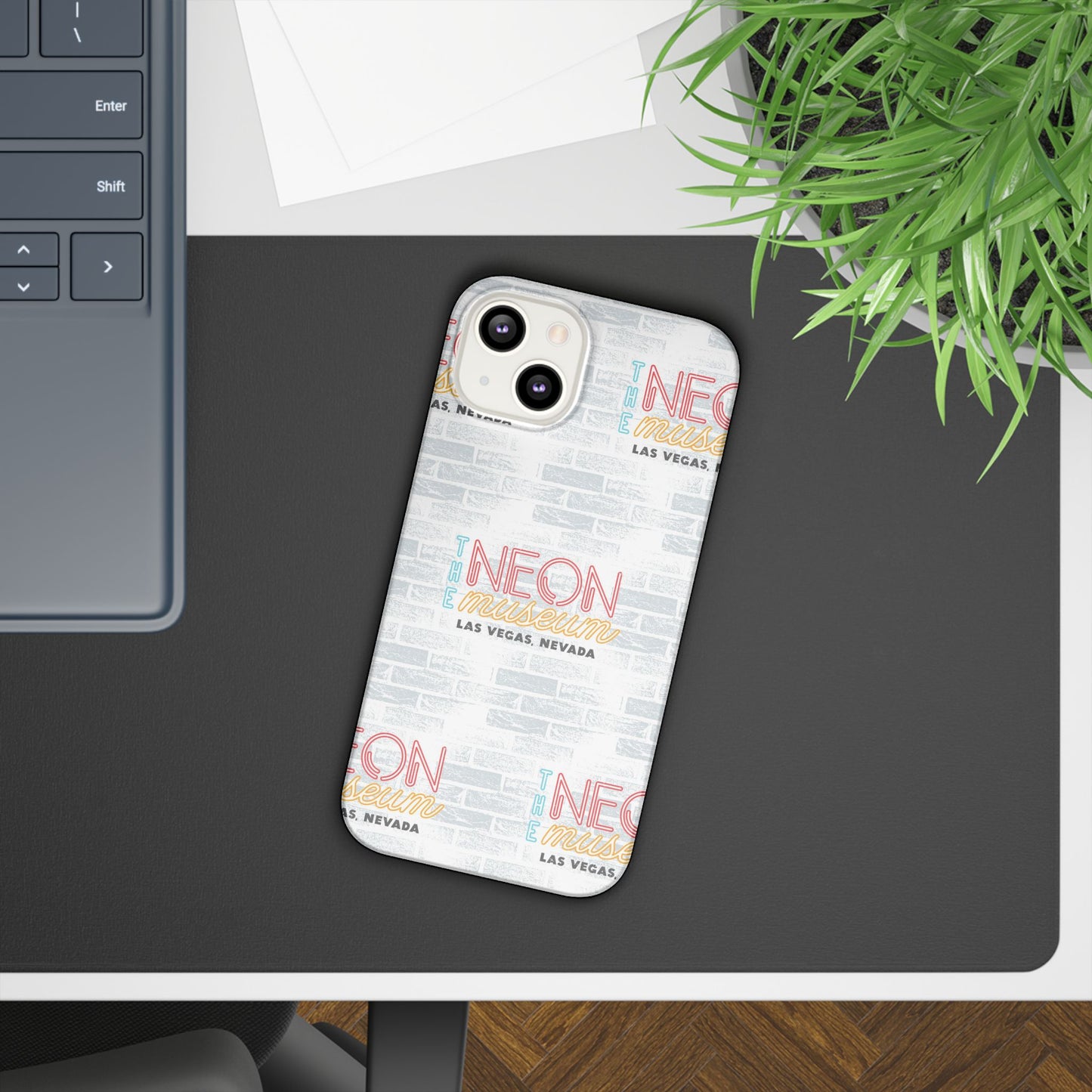 Neon Museum Brick Wall Slim Cases for iPhone