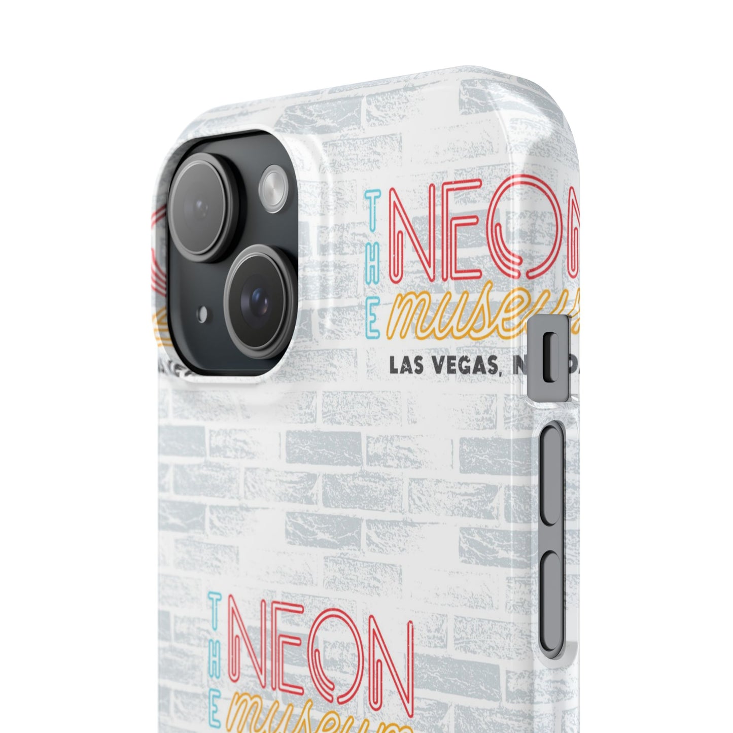 Neon Museum Brick Wall Slim Cases for iPhone