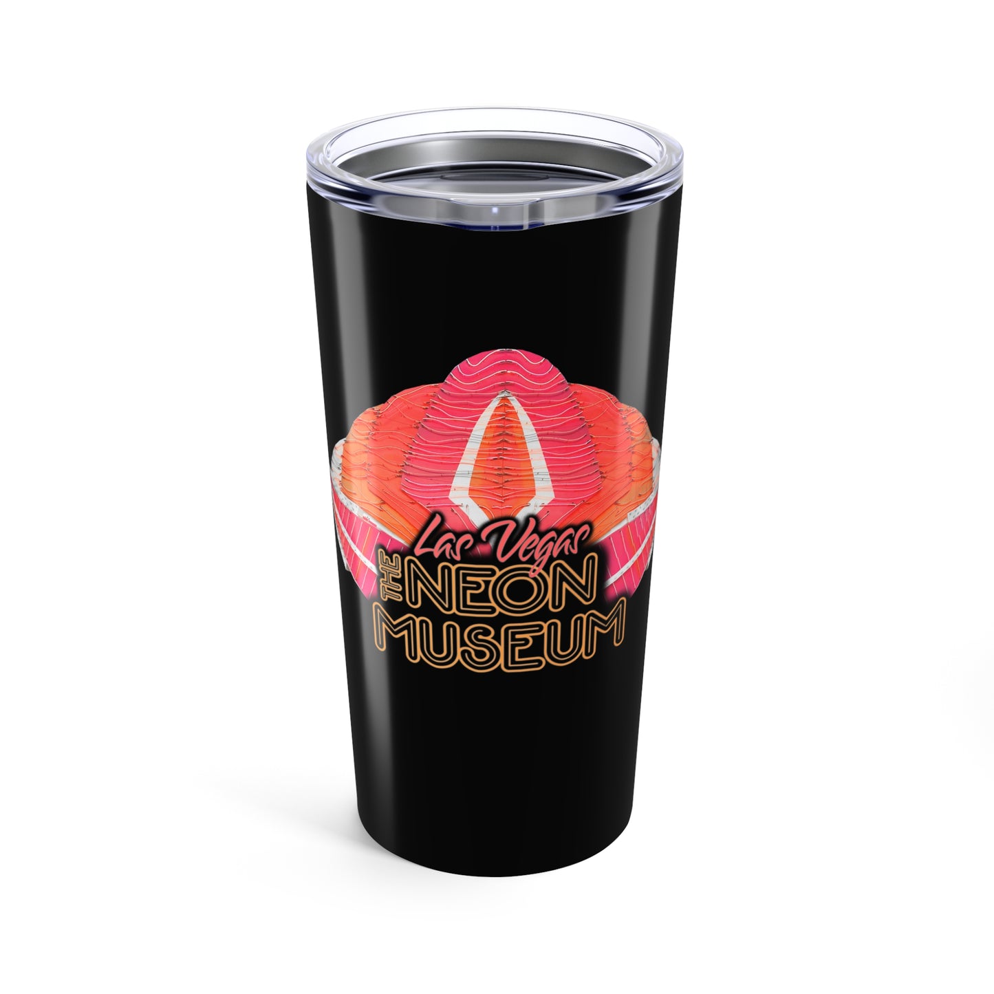 Neon Museum Flamingo Tumbler 20oz