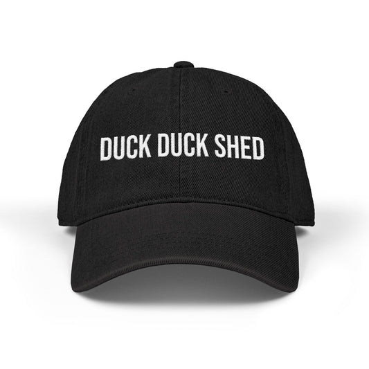 Duck Duck Shed Denim Hat (Embroidery)