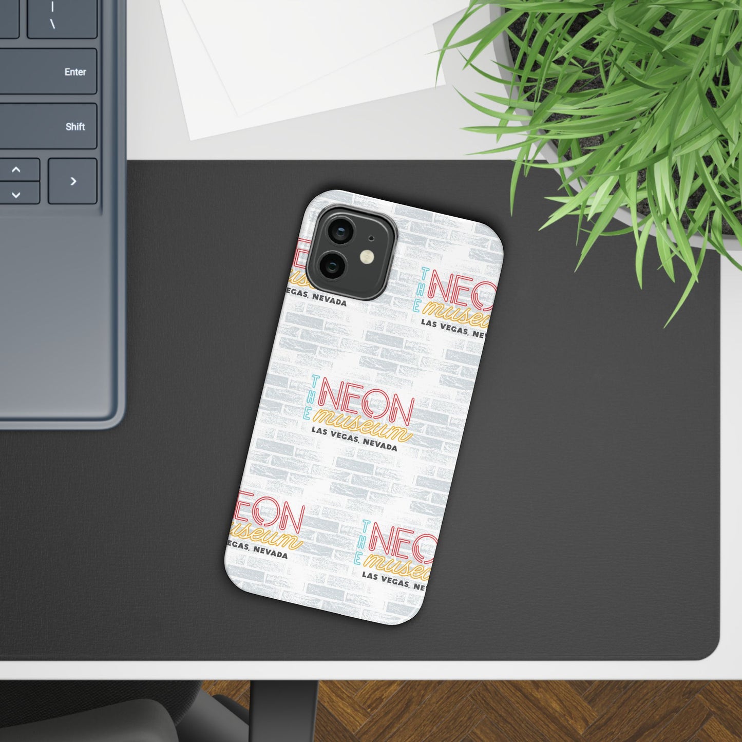 Neon Museum Brick Wall Slim Cases for iPhone