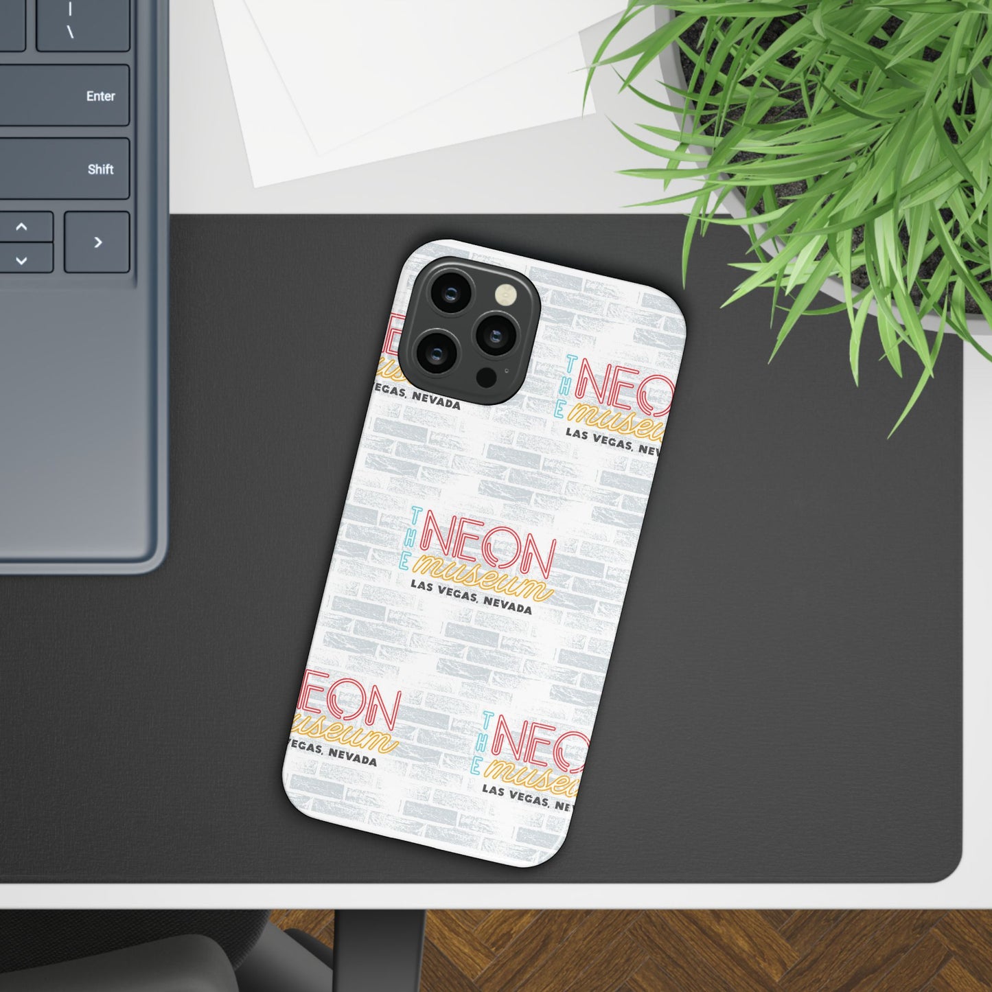 Neon Museum Brick Wall Slim Cases for iPhone