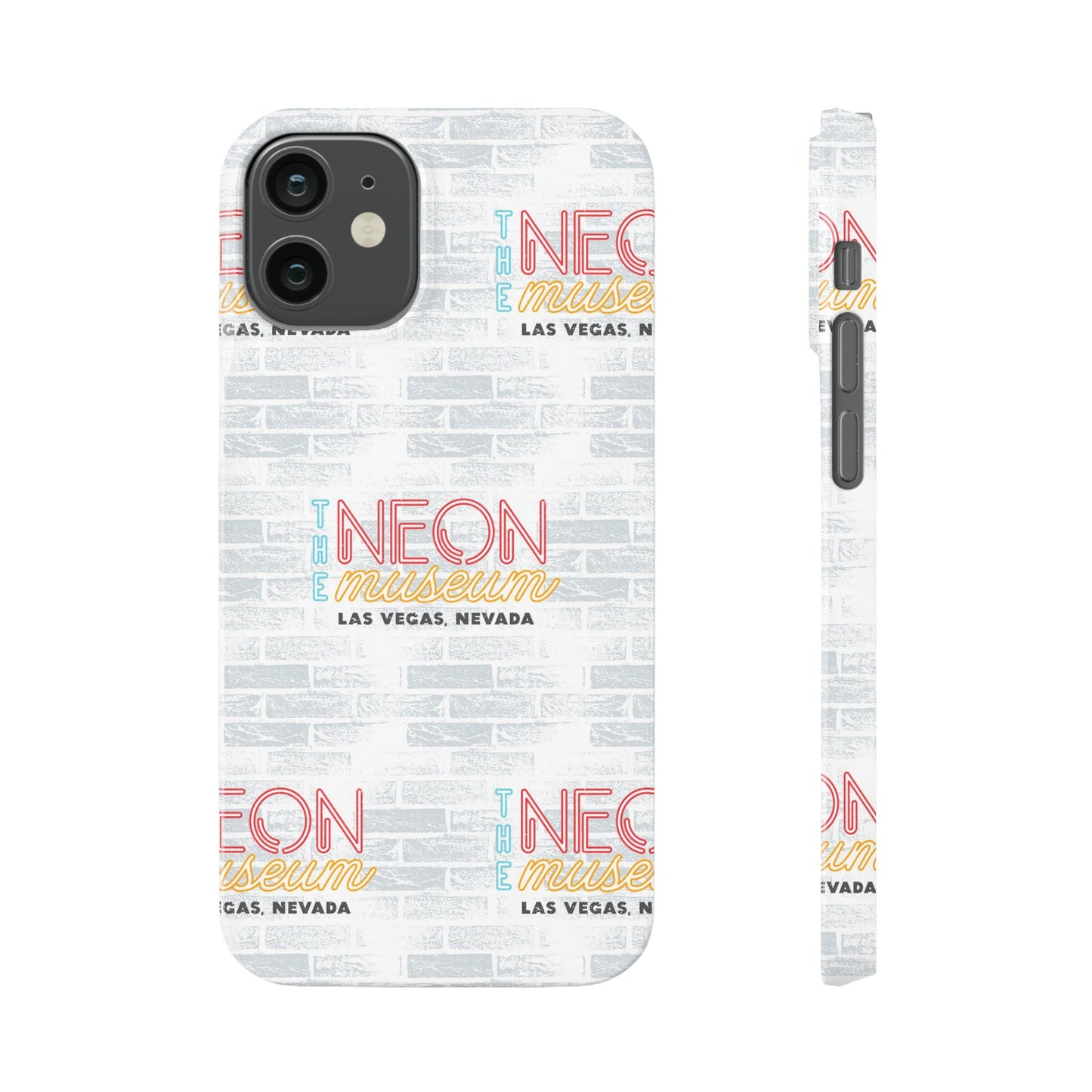 Neon Museum Brick Wall Slim Cases for iPhone