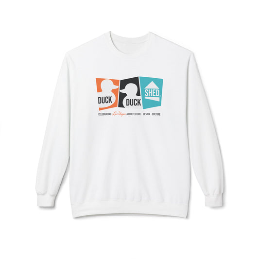 Duck Duck Shed Unisex Midweight Softstyle Fleece Crewneck Sweatshirt