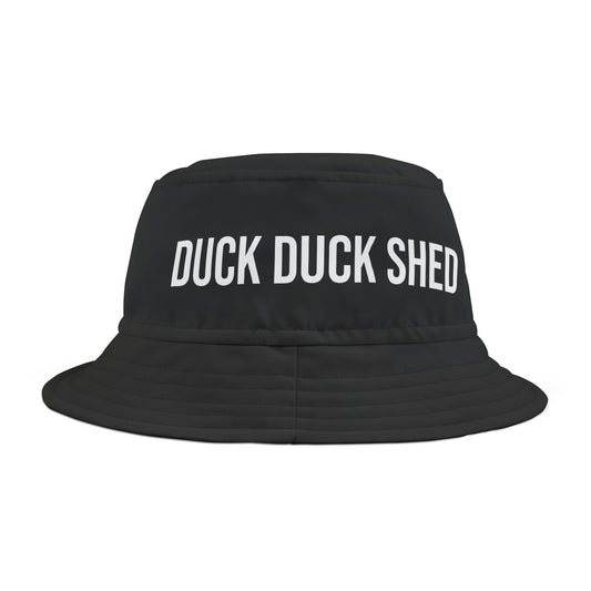Duck Duck Shed Bucket Hat (AOP)
