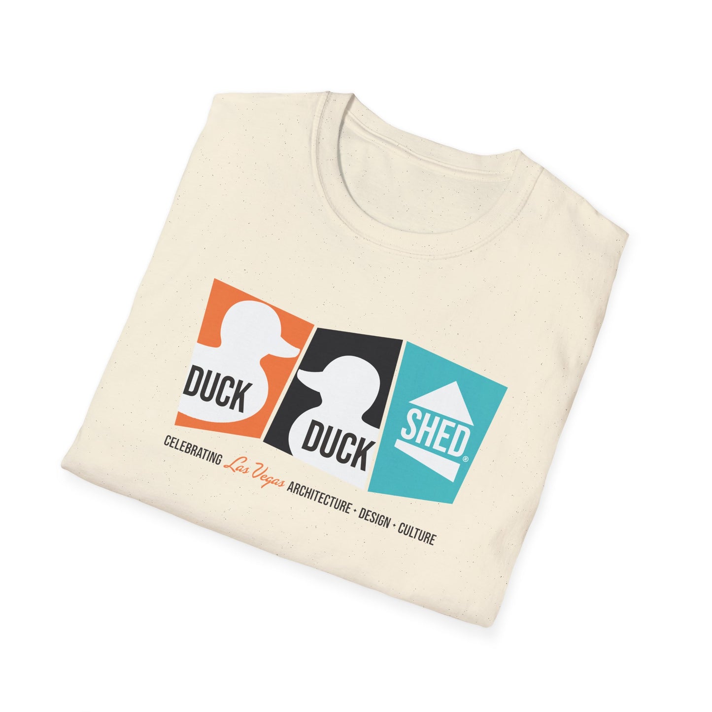 Duck Duck Shed Unisex Softstyle T-Shirt