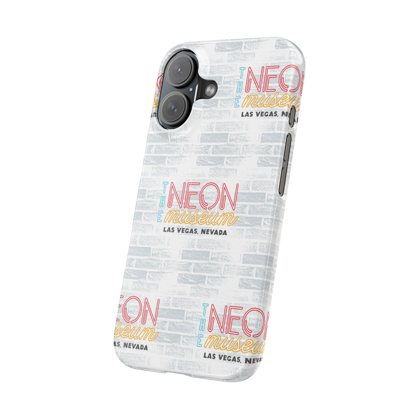 Neon Museum Brick Wall Slim Cases for iPhone