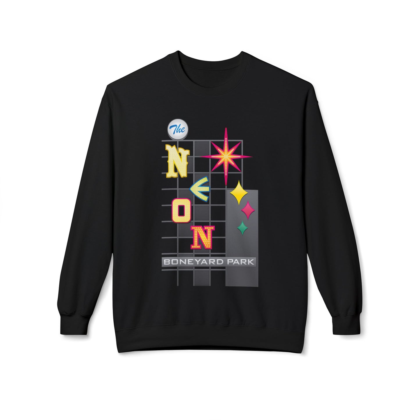 Boneyard Park Unisex Midweight Softstyle Fleece Crewneck Sweatshirt