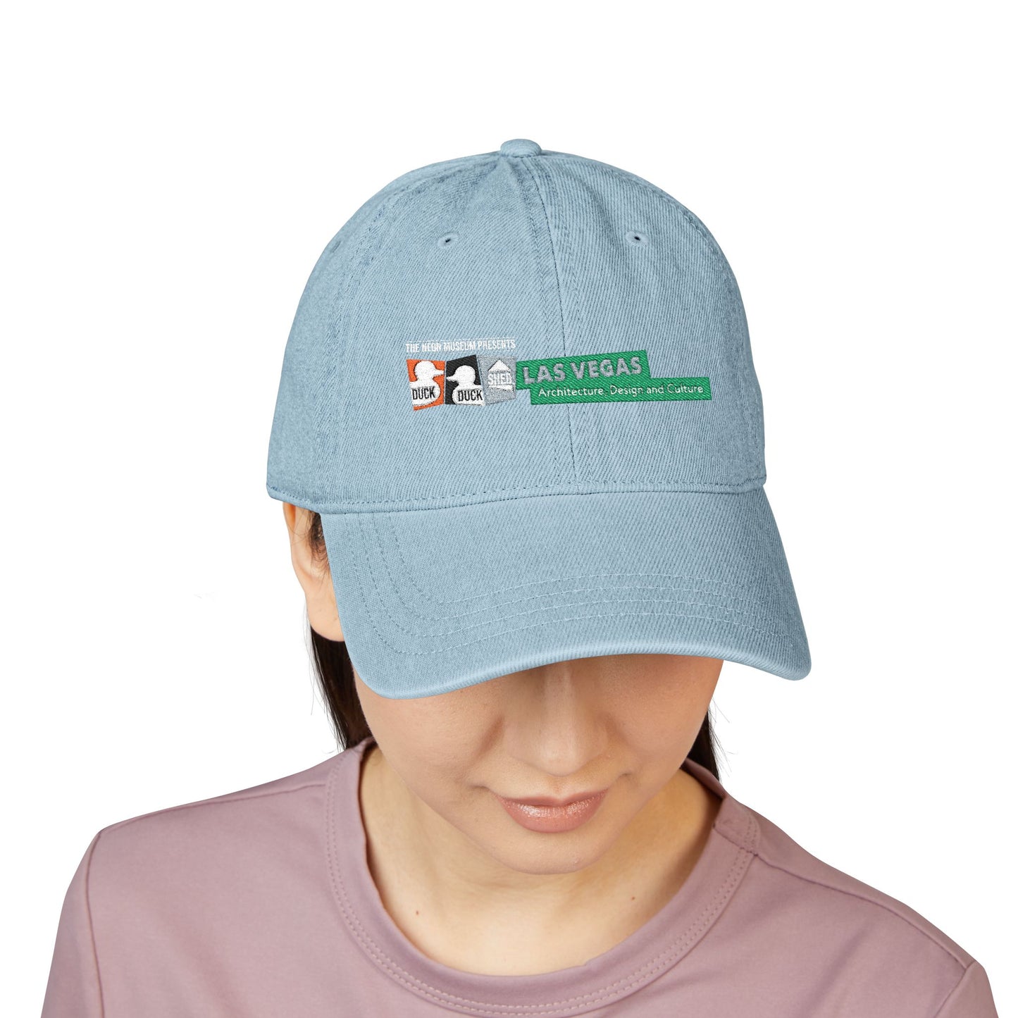 Duck Duck Shed Denim Hat (Embroidery)
