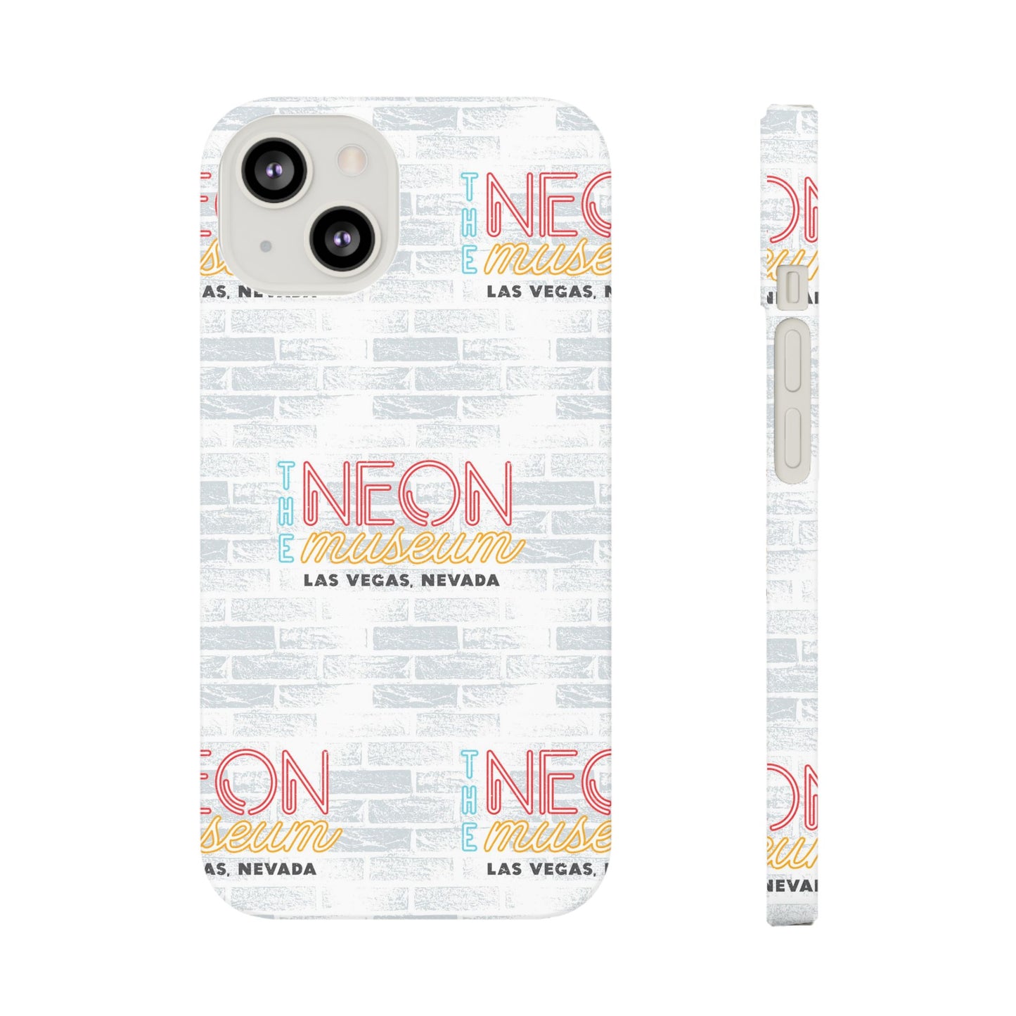 Neon Museum Brick Wall Slim Cases for iPhone